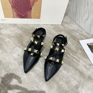 Studded Luxury Flats For Women