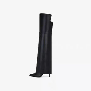 Over The Knee Pointed Toe High Heel Elegant Boots