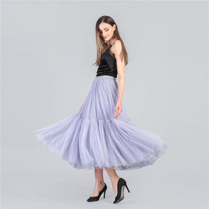 Runway Luxury Soft Tulle Skirt