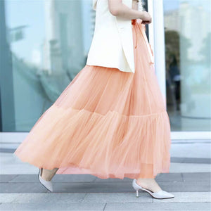 Runway Luxury Soft Tulle Skirt