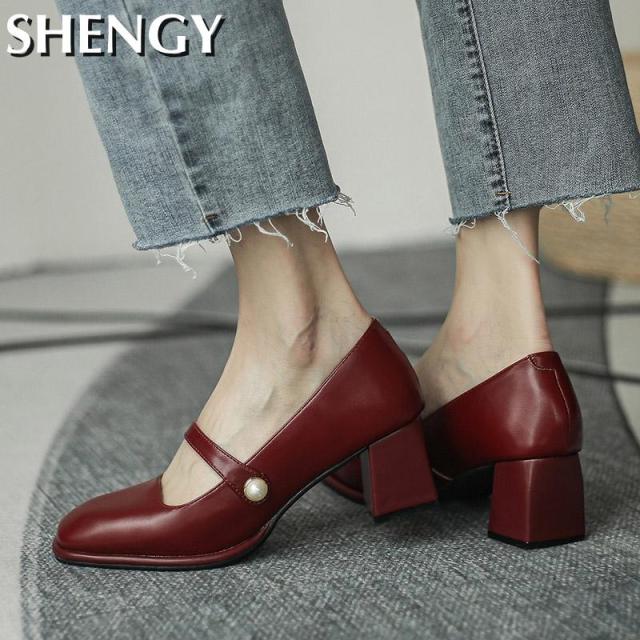 Women's Fashion Classic Pointed Toe Kitten Heel Pump Shoes – DUNION SHOES