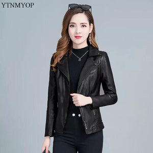 Women's Faux Leather Jacket